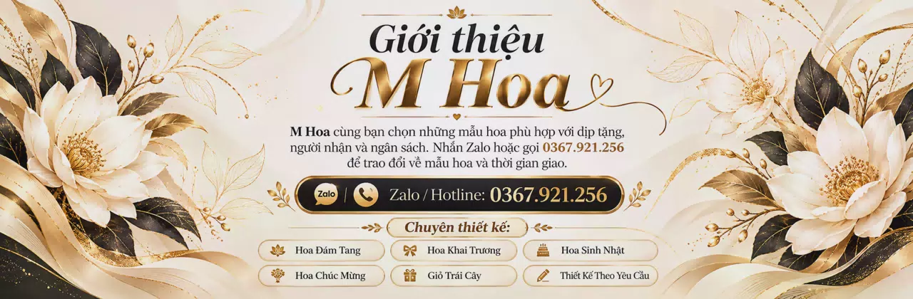 Ảnh bìa Shop hoa tươi Phường Tân Đông Hiệp Hồ Chí Minh - Chọn hoa gửi đúng tâm tình